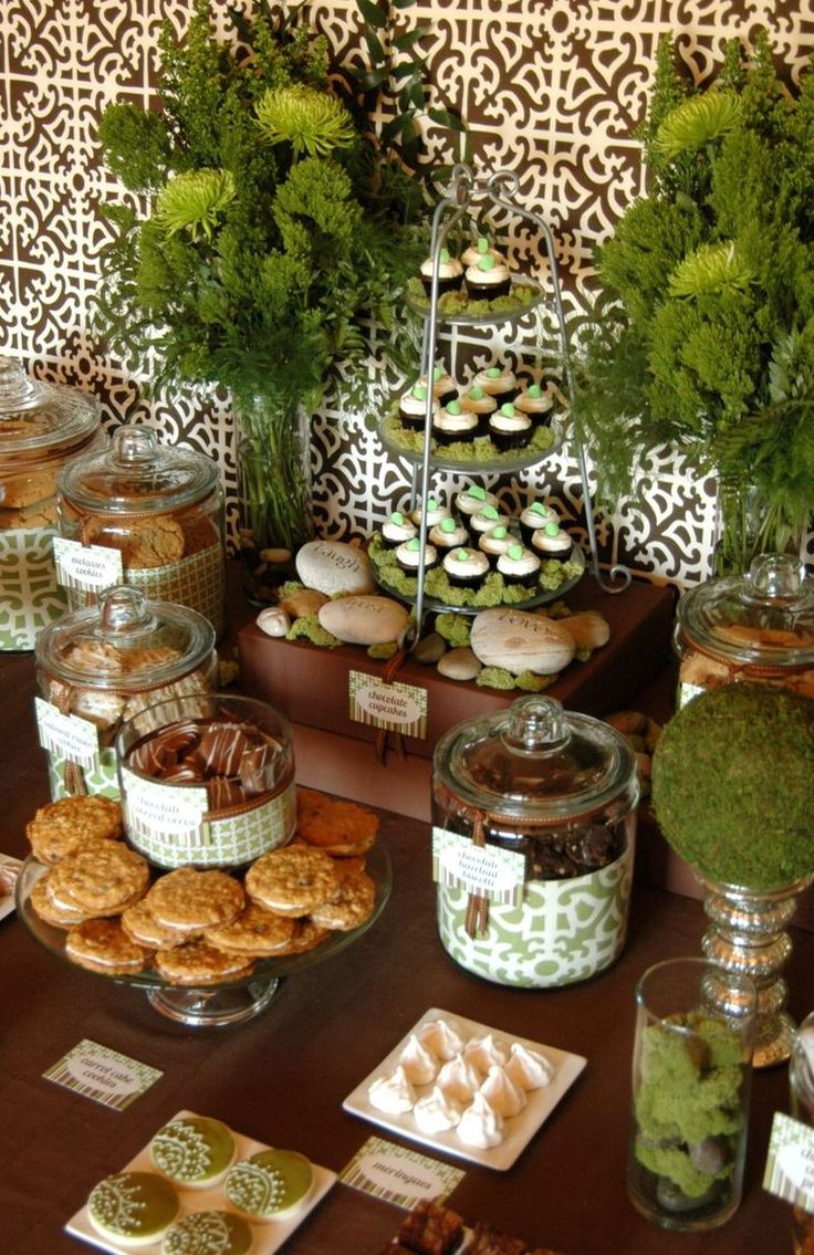 Forest and Woodsy Party Food Station Buffet – spotted on Pinterest
