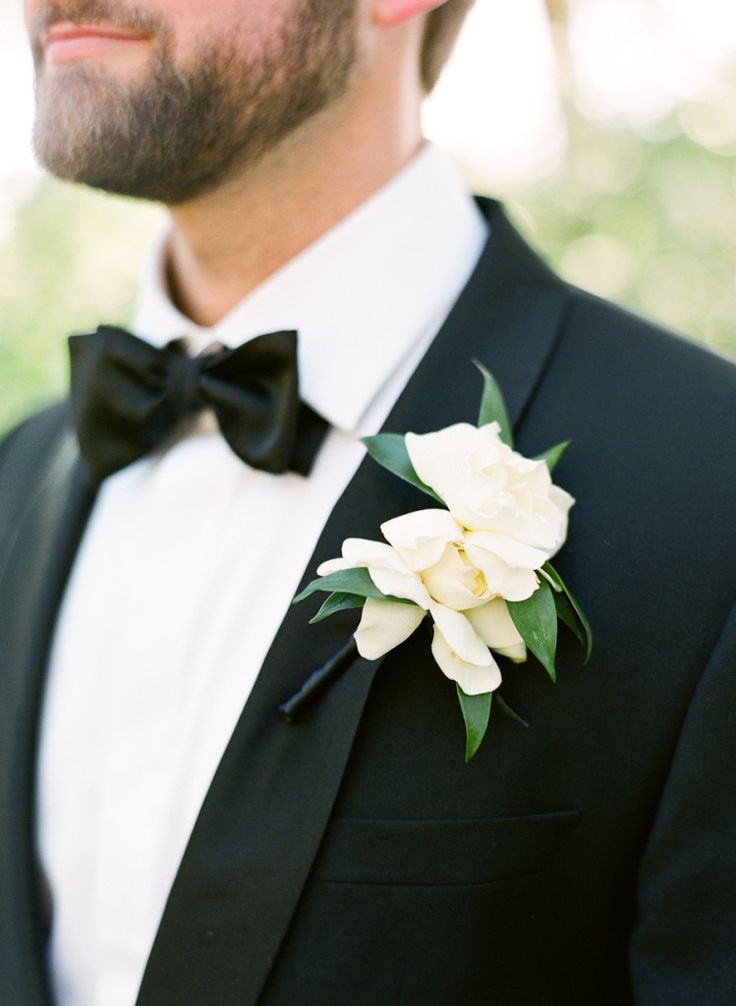 Magnolia Boutonniere – shared on Snippet and Ink