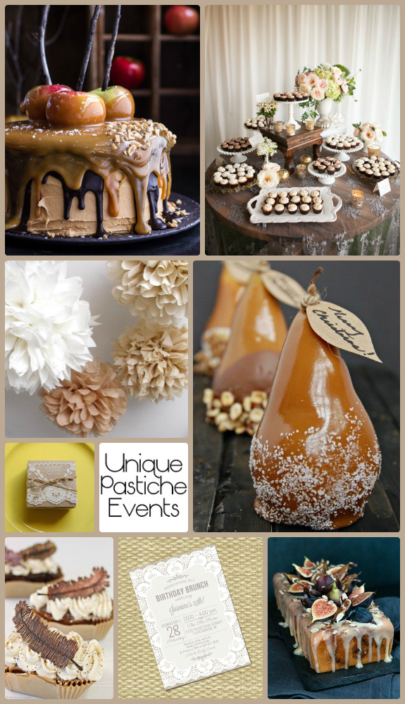 A Rustic Foodie’s Dessert Party – Fall Edition {with salted caramel and lace} See the full post with all the details: https://uniquepasticheevents.com/2015/11/04/a-rustic-foodies-dessert-party-fall-edition-with-salted-caramel-and-lace/