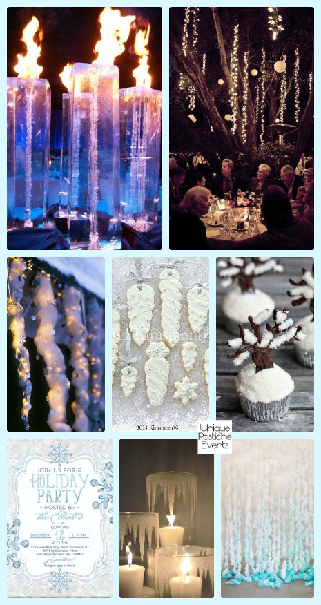 Frozen Icicle Holiday Party Ideas