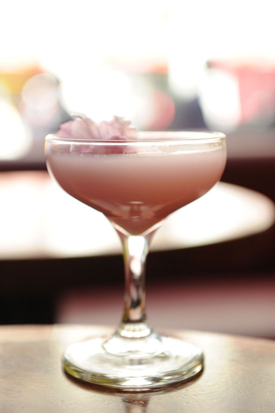 Haru’s Cherry Blossom Cocktail – recipe shared by Polka Dot Made Weddings