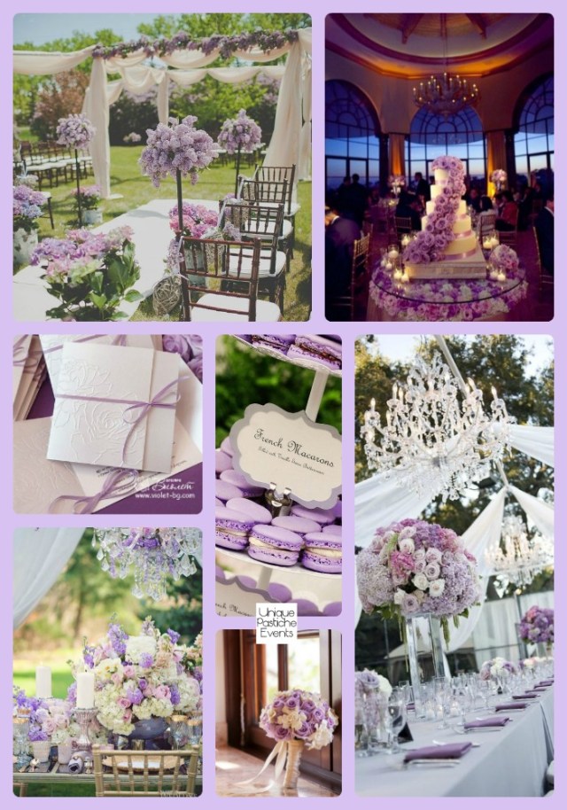 Pop of Purple – Countryside Spring Wedding Ideas