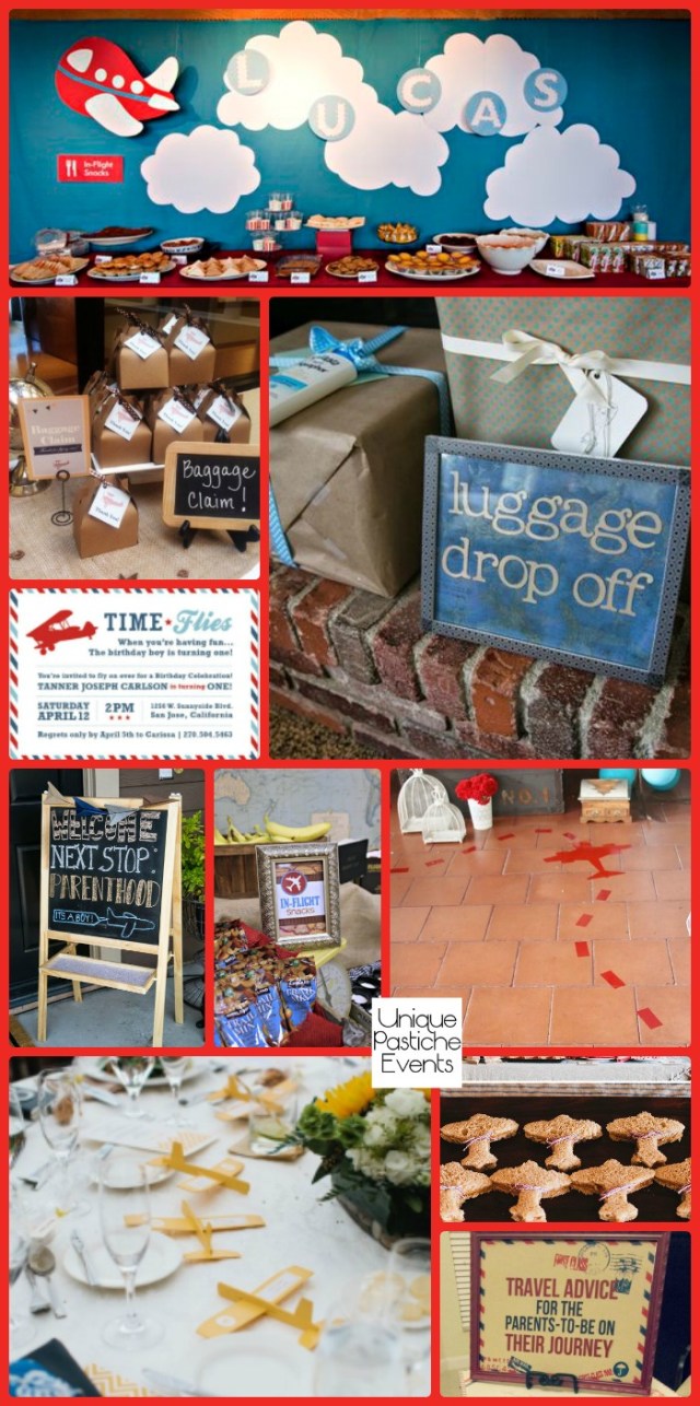 Precious Cargo - Vintage Airplane Baby Shower Party