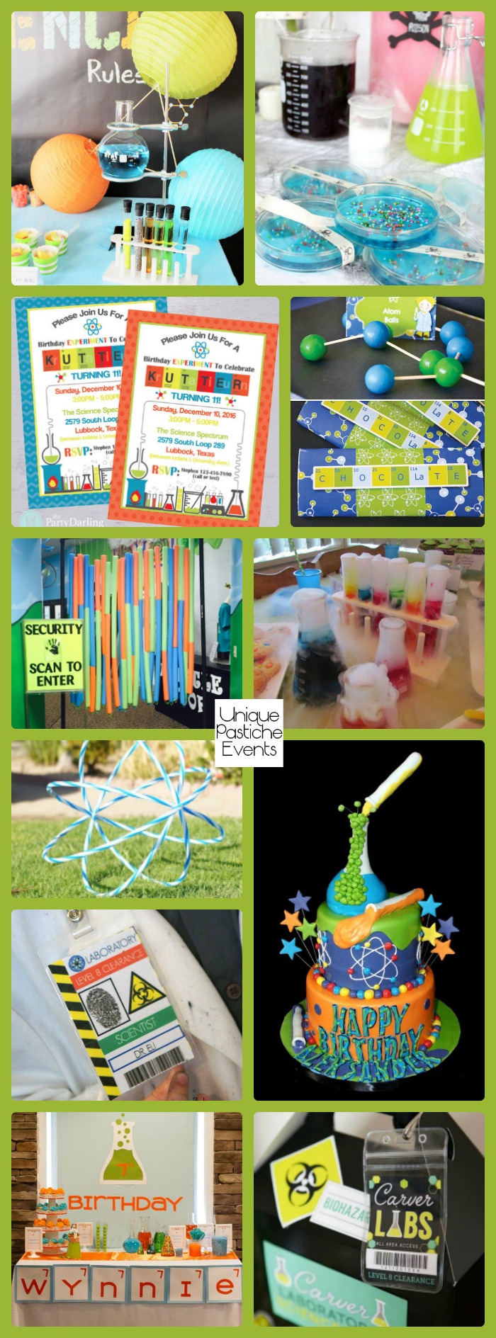 11 Kid’s Science Themed Party Ideas