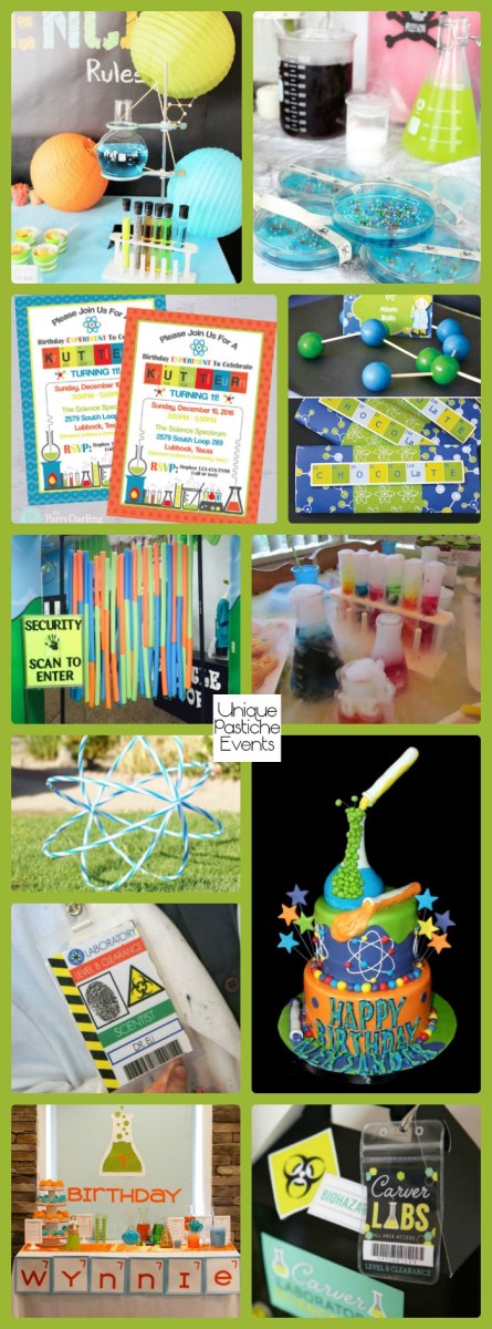 11 Kid’s Science Themed Party Ideas