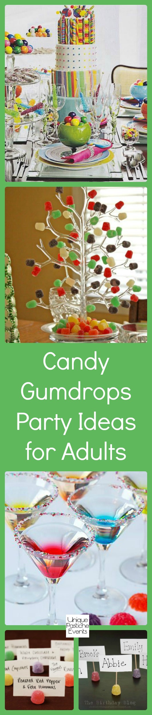 Candy Gumdrops Party Ideas for Adults