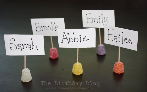 Gumdrop Place Settings