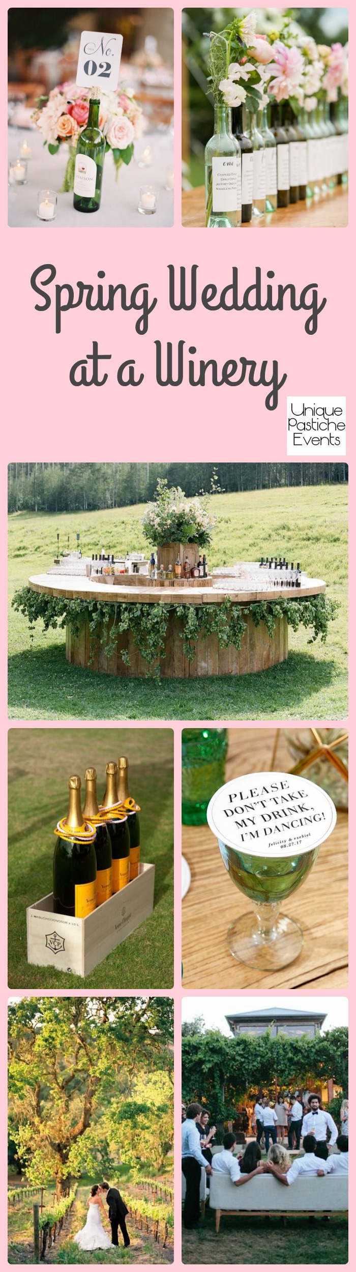 Spring Wedding at a Winery