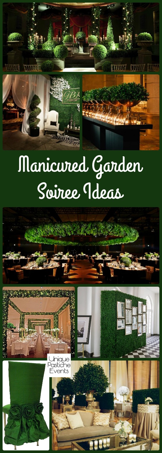 Manicured Garden Party Decor Ideas