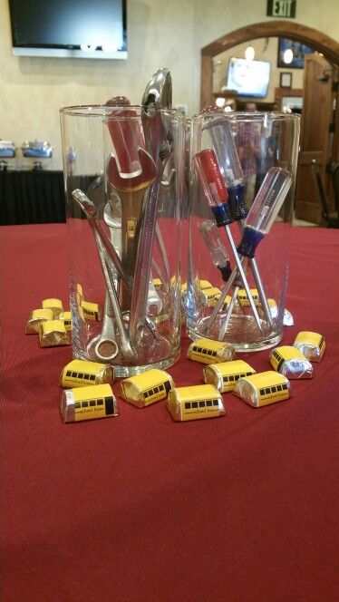 Garage Tools Centerpiece