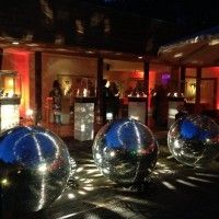Giant Disco Ball Event Decor